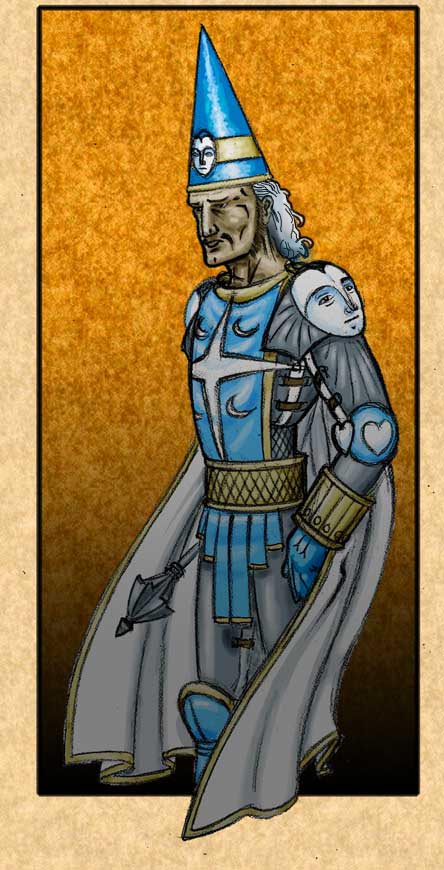 [Portrait]Archbishop Fallswop, by Russell Akred